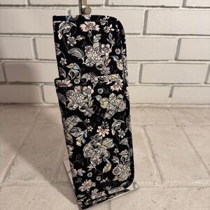 VERA BRADLEY like new hot curling iron/flat iron case, floral pattern